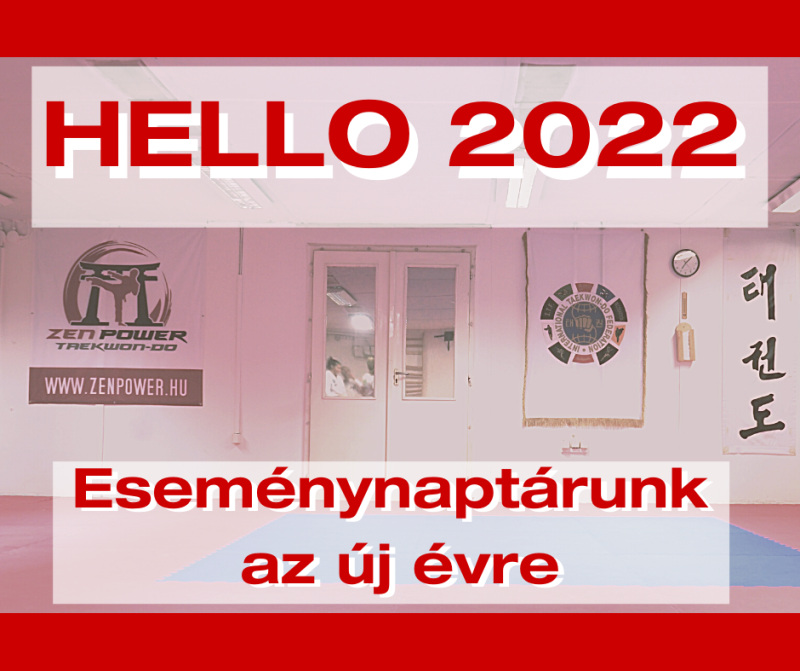 Eseménynaptárunk 2022-re